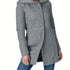 Damen Kapuzenmantel Jacket Plus Size Kapuzenmantel Reißverschluss-Hoodie